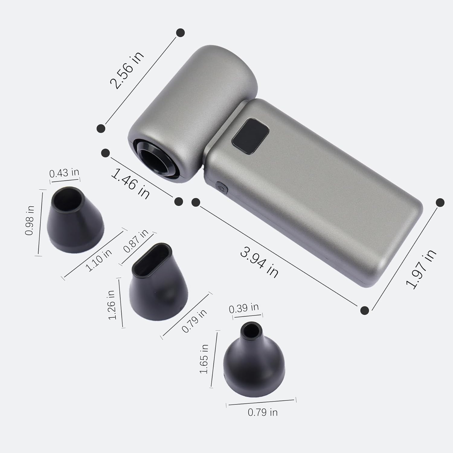 Air Duster – 100000RPM Cordless Violent Fan Blower with 5-Speed Settings, Fast Charging, Brushless Motor, Dust Removal for Car, PC, Keyboard, Home, Outdoor Use