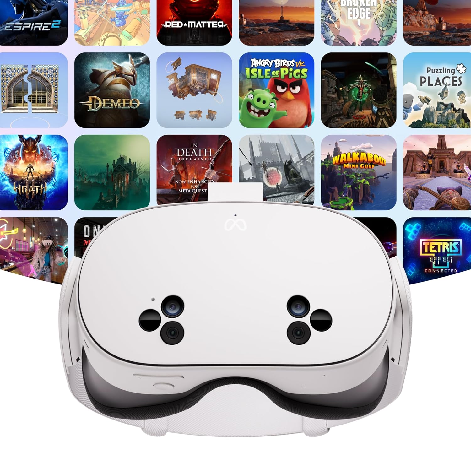 128GB | VR Headset — Thirty-Three Percent More Memory — 2X Graphical Processing Power — Virtual Reality Without Wires — Access to 40+ Games with a 3-Month Trial of Meta Horizon+ Included